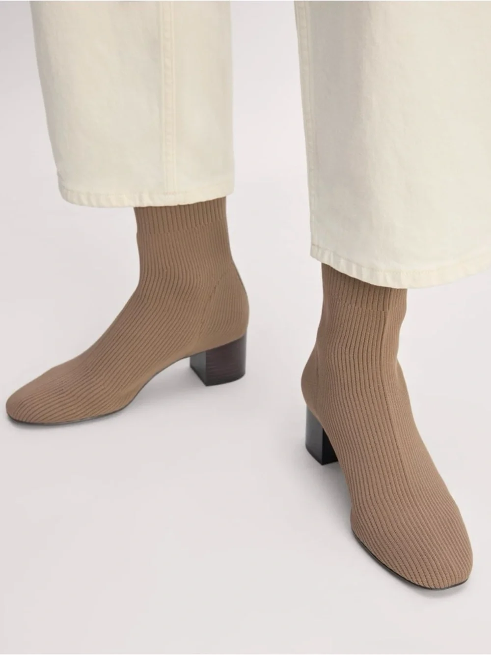 EVERLANE The Glove Boot Size 11 Tan Mocha ReKnit 2